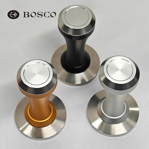 Thân Thiện Với Môi Thép Không Gỉ Espresso Tamper Biểu Tượng Tùy Chỉnh Thả Barista Lực Lượng Phân Phối Công Cụ Cần Số Cà Phê Công Cụ - Product Image 6