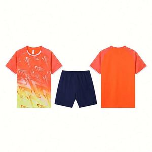 Uniformes de Fútbol Azules de Talla Grande, Camisetas de Fútbol Transpirables de Secado Rápido, 100% Poliéster, Ropa Deportiva - Product Image 4