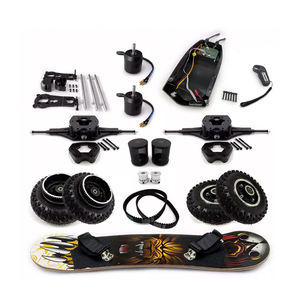 Planche de skateboard électrique <span class=keywords><strong>tout</strong></span> <span class=keywords><strong>terrain</strong></span>, double moteurs 36V, 2800W, DIY, bon marché, pour adultes - Product Image 1