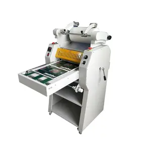 Mesin Laminasi Termal Dua Sisi Tunggal BFT-350 A3, Mesin Laminasi Termal dengan Sabuk Makan, Laminator Termal Multifungsi