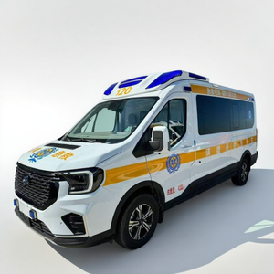 Ambulancia Nueva de Fábrica China, Vehículo Médico Móvil con Equipo de Tránsito, Vehículo de Primeros Auxilios Diésel, Ambulancia Móvil de UCI - Product Image 1