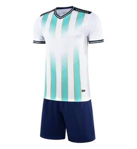 Maglia da <span class=keywords><strong>Calcio</strong></span> Personalizzata da Uomo 2025 Nuova Stagione Corta con Stampa a Trasferimento Termico 100% Poliestere Asciugatura Rapida Traspirante - Product Image 2