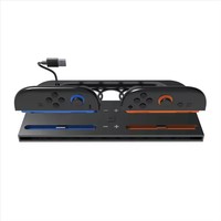 Support de fente pour carte de console de jeu pour Nintendo Switch 2 Controllers Charging Dock Station 4 Joy-Cons Charger Stand Base LED Light