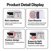 Panel kontrol industri PC 3U tanpa kipas PCIe Core pilihan I3 I5 I7 Axtron garansi 3 tahun tersedia