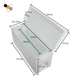 Personalizado PP 5 Marcos Langstroth Cartón Nuc Caja Plástico Apicultura Núcleo Para Abejas - Product Image 5