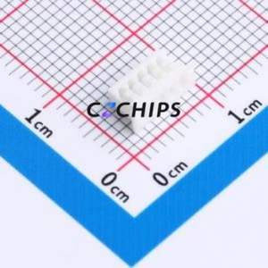 WAFER-MX125JK-5A Housing (Wire-to-Board / Wire-to-Wire) P=1.25mm Connector 1.25mm 1 5 White - Product Image 1