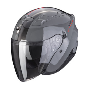 Casque de moto Scorpion Jet Exo 230 gris rouge en polycarbonate L - Product Image 1