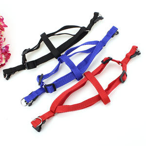 สายจูงสุนัขสไตล์ H หรูหราสะท้อนแสงไนล่อนแบบนิ่มไม่ใช้ดึงเสื้อกั๊กสุนัขขนาดกลางขนาดใหญ่ที่จับง่ายทันสมัย - Product Image 3