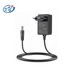 Châu Âu 2 prong <span class=keywords><strong>AC</strong></span> DC <span class=keywords><strong>ADAPTER</strong></span> CE GS ETL FCC CB RoHS 18W 24W <span class=keywords><strong>AC</strong></span> DC 12V 2A 24V 1Amp với 5.5*2.1*10mm DC cắm Power <span class=keywords><strong>Adapter</strong></span> - Product Image 1