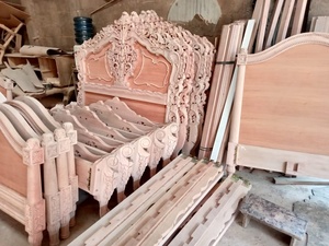 Best Build Quality Solid Bayur Wood Bedroom Set Modern Minimalist – OEM Wholesale Indonesia - Product Image 2