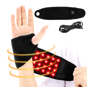 Sabuk Pijat Terapi Cahaya Merah Smart Timer 660nm 850nm untuk Meredakan Nyeri Tangan dan Pergelangan Tangan dengan Pemanas - Product Image 1