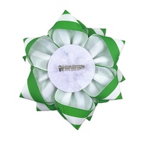 Broche de corsage personnalisée de 5 pouces en alliage de zinc plaqué argent de qualité supérieure pour femmes, avec breloques lettres de mariage et motif The Links Incorporated, pour sororité