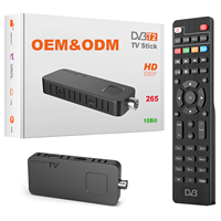 Full HD DVB-T2 H265 décodeur tv stick USB Dongle avec fonction WIFI dvb t2 1080P récepteur prise en charge MPEG4 10BIT décodeur.