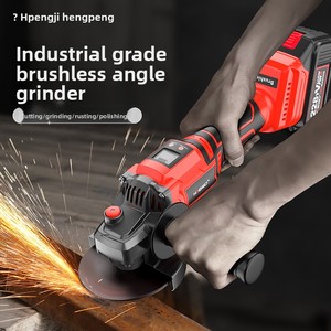 เครื่องเจียรไฟฟ้า 21V จอแสดงผลดิจิตอล แบบไร้แปรงถ่าน แบตเตอรี่ลิเธียม สำหรับตัด/ขัด เกรดอุตสาหกรรม กำลังสูง - Product Image 4
