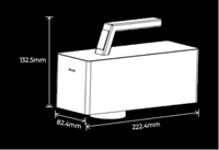 Graveur laser portable intelligent en fibre de métal et de plastique