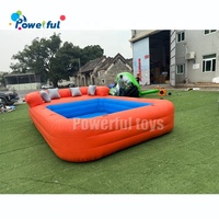 Barre flottante gonflable durable commerciale de partie de l'eau de barre de piscine de parc aquatique