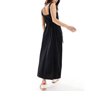 Baju Jumper Wanita leher persegi, baju Jumper pinggang, baju Midi Terusan, leher persegi, baju kantor wanita - Product Image 2