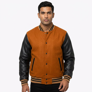 Premium quality <b>Men</b> Winter <b>Jacket</b> <b>light</b> weight fully customized anti wrinkle varsity <b>Jacket</b> for man with latest designs - Product Image 1
