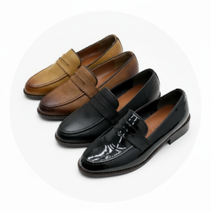 Scarpe eleganti da uomo e oxford mocassini Casual e formali decorati in 4 colori - Product Image 1