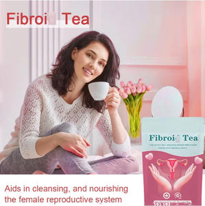 Teh Herbal Alami untuk Kesehatan Rahim Wanita, Suplemen Herbal Beraroma untuk Kesuburan, Kantong Teh Detoks Rahim - Product Image 2