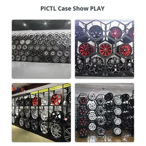 Thân thiện với môi xe bánh xe <span class=keywords><strong>Rack</strong></span> hiển thị thép vòng lốp đứng với tứ giác tam giác rim thân thiện với môi bánh xe lốp <span class=keywords><strong>Rack</strong></span> hiển thị - Product Image 6