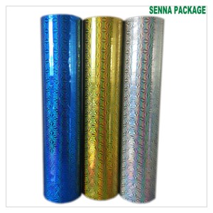 Manifattura diretta con pellicola olografica a stella per laminazione laser in lamina laminata in cartone - Product Image 6