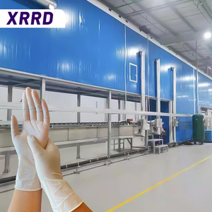 Ligne de production de gants en latex XRRD fiable, durable et robuste, à commande PLC et entraînée par moteur, capacité de 50 millions de pièces, pour usage médical et industriel - Product Image 1