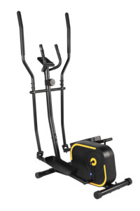 <span class=keywords><strong>Vélo</strong></span> <span class=keywords><strong>elliptique</strong></span> à résistance magnétique manuelle à roues <span class=keywords><strong>avant</strong></span> en acier, affichage intelligent avec bouton rotatif, design durable et écologique, pour usage domestique - Product Image 2