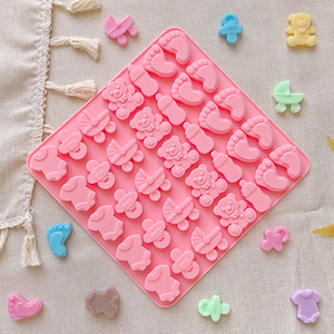 Mini <span class=keywords><strong>molde</strong></span> <span class=keywords><strong>de</strong></span> caramelo <span class=keywords><strong>de</strong></span> 35 agujeros, <span class=keywords><strong>molde</strong></span> <span class=keywords><strong>de</strong></span> silicona temático <span class=keywords><strong>para</strong></span> bebé, botella, pie, <span class=keywords><strong>molde</strong></span> <span class=keywords><strong>de</strong></span> galleta <span class=keywords><strong>de</strong></span> <span class=keywords><strong>Chocolate</strong></span> en forma <span class=keywords><strong>de</strong></span> oso <span class=keywords><strong>de</strong></span> peluche, herramientas <span class=keywords><strong>para</strong></span> hornear DIY - Product Image 2
