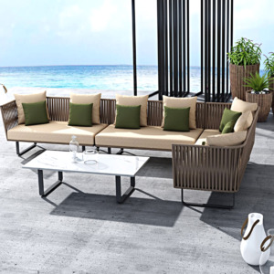 Poli <span class=keywords><strong>rattan</strong></span>/<span class=keywords><strong>vimini</strong></span> da giardino mobili da giardino in <span class=keywords><strong>vimini</strong></span> set al coperto - Product Image 1