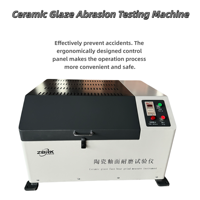 Machine d'essai d'abrasion de la glaçure céramique de haute qualité avec garantie d'un an, équipement d'essai de la glaçure céramique