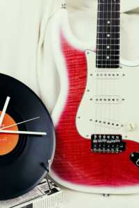 جيتار كهربائي احترافي E-FORCE SC-1 بهيكل من خشب الحور وتشطيب مطلي، 10-46 وتر للاستخدام على المسرح - Product Image 3