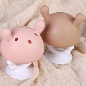 Nouveau bébé mordant petit <span class=keywords><strong>champignon</strong></span> apaisant <span class=keywords><strong>dentition</strong></span> anti-alimentation artefacts bâton de <span class=keywords><strong>dentition</strong></span> musique silicone jouets bouchées - Product Image 4