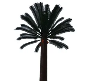 Tour de télécommunication en acier, 30m, antenne déguisée, monopode, arbre artificiel - Product Image 1