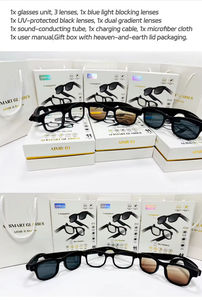 G1 4K Smart <b>Glasses</b> <b>Camera</b> for Wireless Charging Ai Translation 8MP HD Silent Video Recording AI Voice Assistant APP - Product Image 6