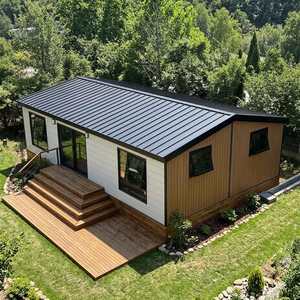 Maison préfabriquée SIP modulaire permanente à haute performance énergétique de 85 m² pour projet de logement senior et de retraite - Product Image 1