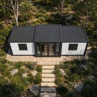 Maisons conteneurs abordables, micro-maisons préfabriquées portables, restaurants conteneurs modulaires de luxe