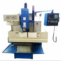 Mini-fraiseuse verticale CNC JIUCHENG XK7126, nouvelle, à broche unique BT40, commande GSK, haute précision, 3 axes, 6000 tr/min