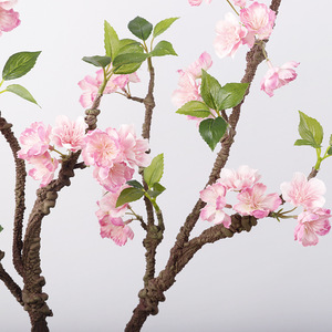 QIHAO Branches de fleurs de prunier en mousse bleues, haute simulation, pour décoration de mariage et de maison - Product Image 3