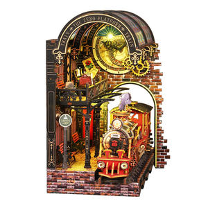 Jiate Zero Point Station – Kit de Modélisme 3D en Bois à Assembler Soi-même, Décoration Créative de Bureau, Ornement - Product Image 1