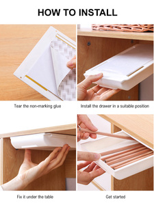 Office Stationery Plastic <strong>Drawer</strong> Storage Cabinet Sundries <strong>Small</strong> <strong>Drawer</strong> Concealed Under Mount <strong>Drawer</strong> - Product Image 5