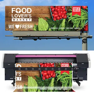 Konica 512i Printkop Solvent Printer Grootformaat Printing Machine Prijs Voor Vinyl Sticker Flex Banner Outdoor Reclame