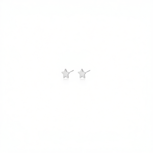 Amy Amy Star <b>Stud</b> Earrings For Women <b>Small</b> <b>Silver</b> Tone Fashion Jewelry Gift - Product Image 5