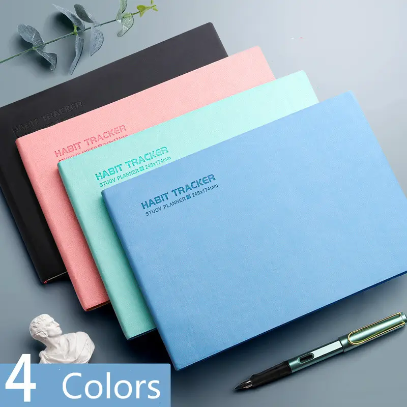 Custom Afdrukken Note Boek A5 Dagboek B5 Soft Cover Agenda Aanpasbare Lederen Notepad Journal Pu Cover Notebook