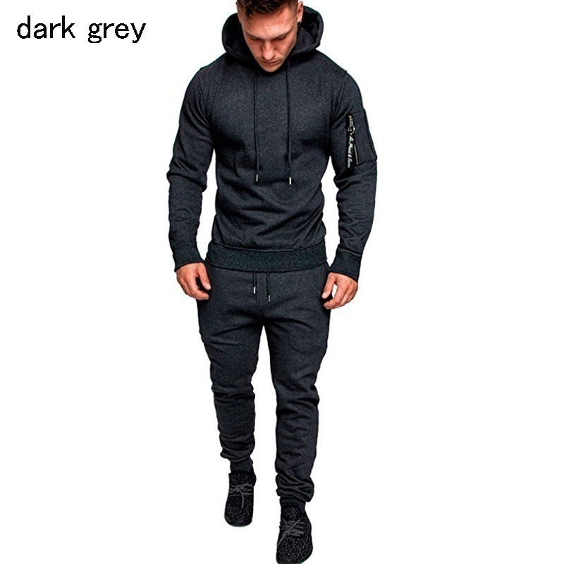 Ensembles de jogging gris foncé