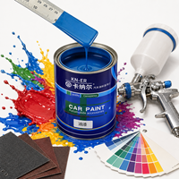 Matériau de couche supérieure extérieur résistant à l'usure, peinture automobile 1K couleur unie, s'adapte à l'entretien longue durée des carrosseries exposées