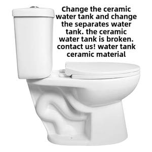 Juego <span class=keywords><strong>de</strong></span> Inodoro <span class=keywords><strong>de</strong></span> Dos Piezas <span class=keywords><strong>de</strong></span> Cerámica <span class=keywords><strong>de</strong></span> Diseño Moderno y Tradicional, Tanque Separado para Lavabo, Juego Completo para Baño, para Inodoros <span class=keywords><strong>de</strong></span> Estilo Tradicional - Product Image 5