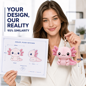 Peluche Personalizzato Serie Sogni d'Acquario Axolotl, Portachiavi, Blind Box, Vendita all'Ingrosso, OEM ODM, Fornitura Diretta dalla Fabbrica, Regalo - Product Image 2