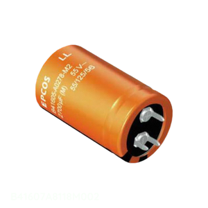 ตัวเก็บประจุแบบ Through Hole รุ่น B41607A8118M002 ยี่ห้อ Manufacturer Channel ความจุ 1100uF 20% แรงดัน 63V แบบ Snap TH - Product Image 1