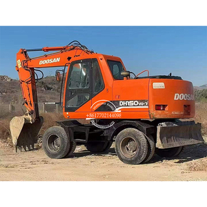Excavatrice sur pneus Doosan DH150W-7 Construction DH150W-7 Excavatrice d'occasion en bon état, Excavatrice sur pneus de 15 tonnes à bas prix - Product Image 1